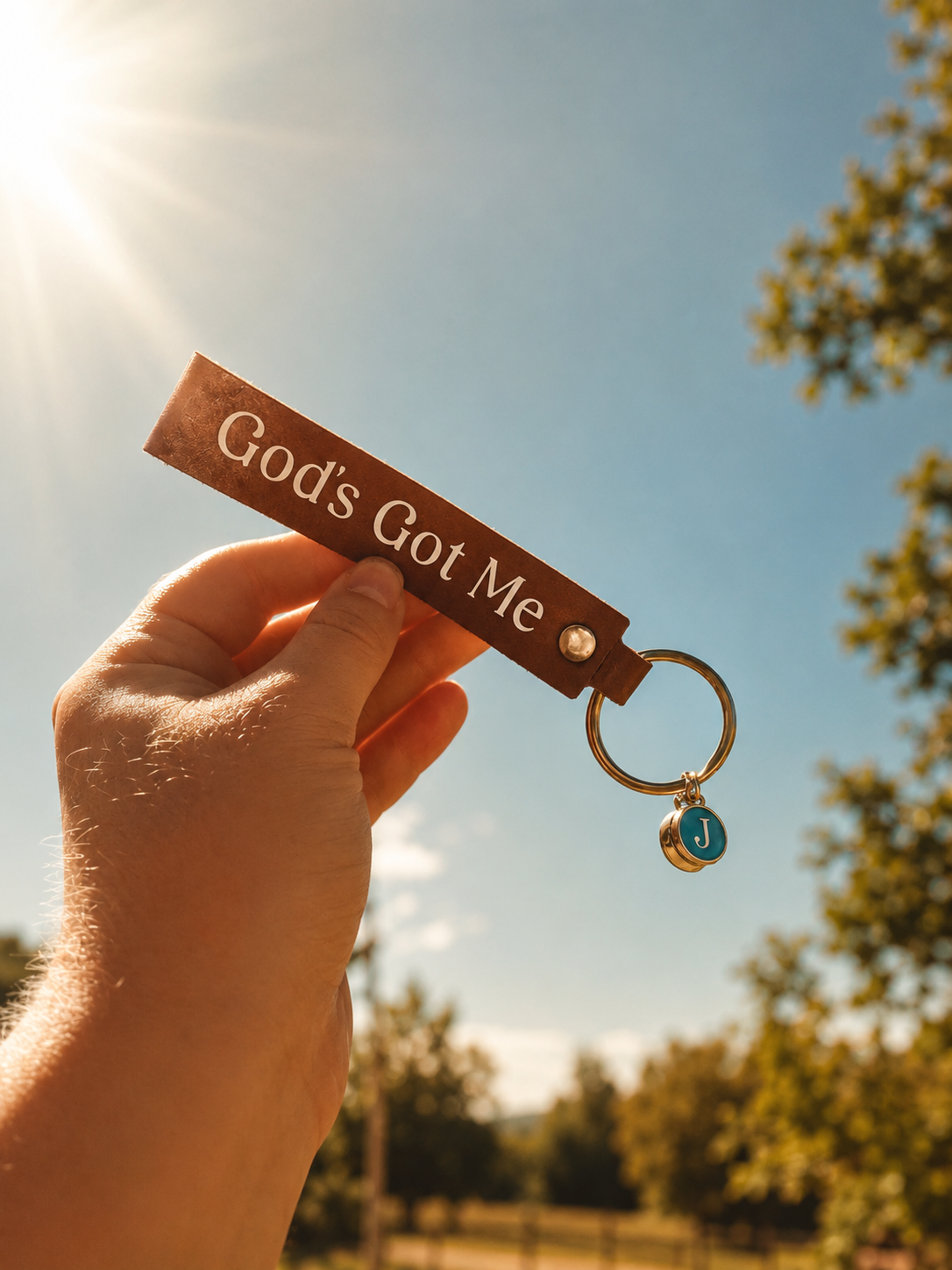 God's Got Me (Faith Key Chains)