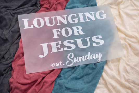 Lounging for Jesus T-Shirt