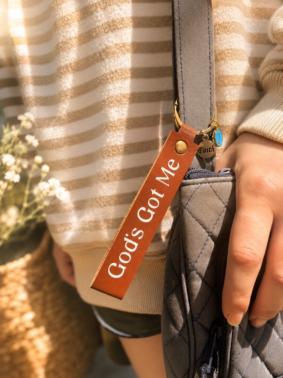 God's Got Me (Faith Key Chains)