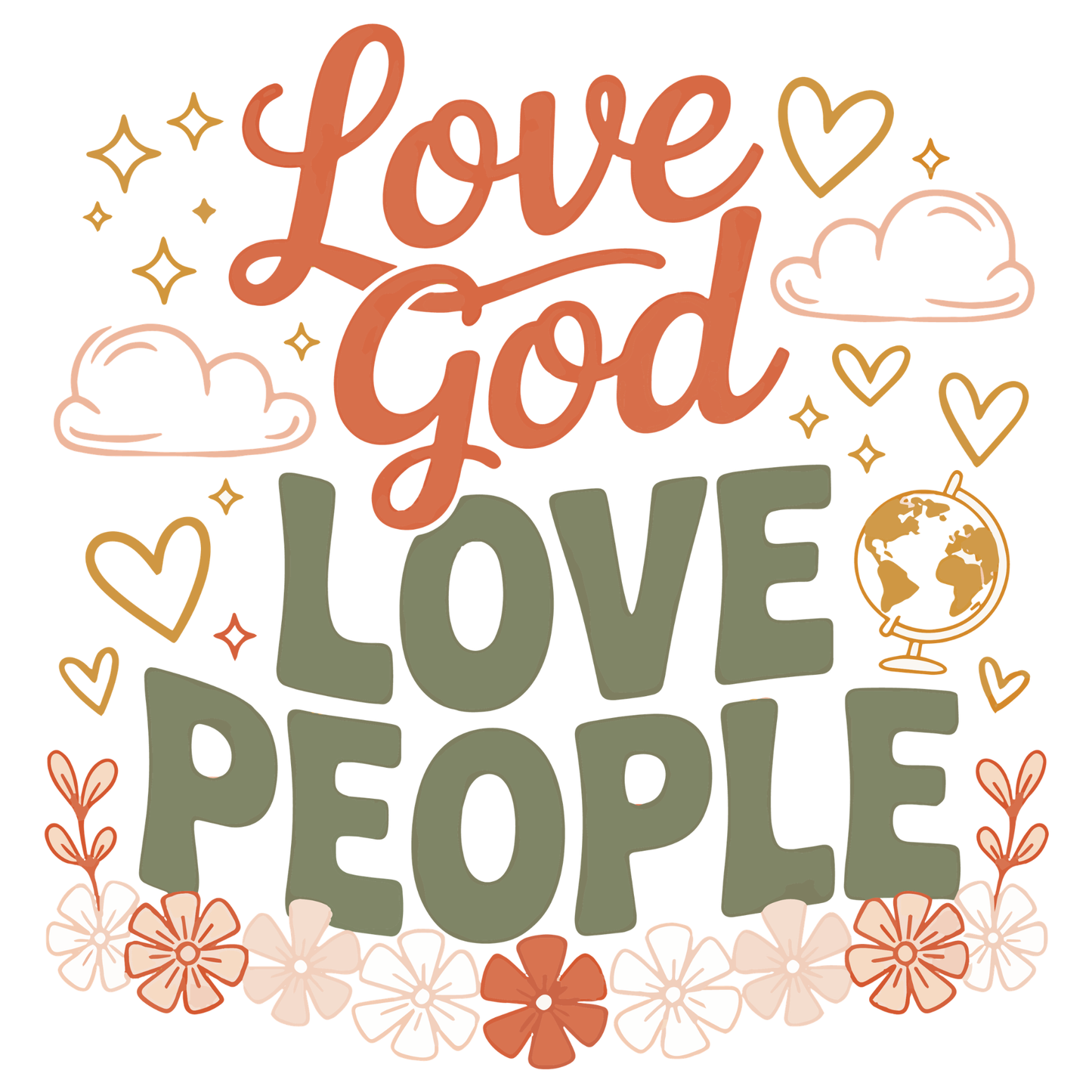 Love God, Love People - Tee